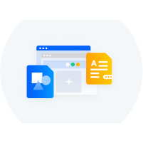 实施部署流程插画